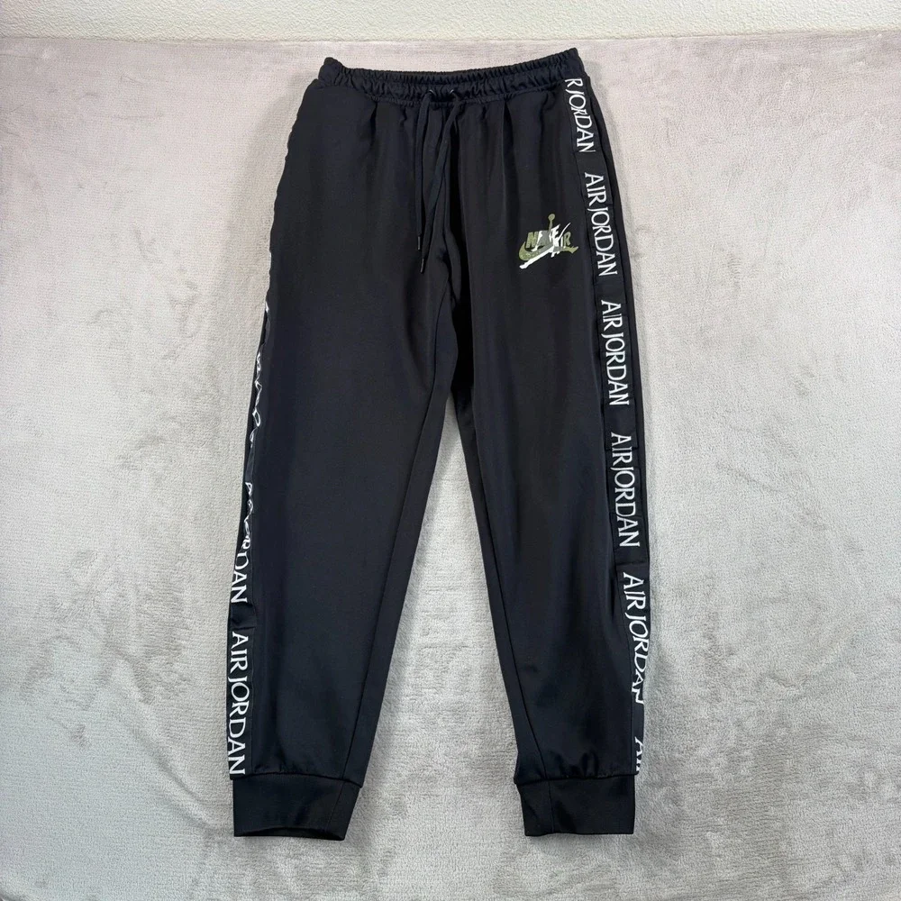 Nike Jordan Jumpman Logo Classics Tricot Warm-Up Jacket & Jogger Pants Men Large